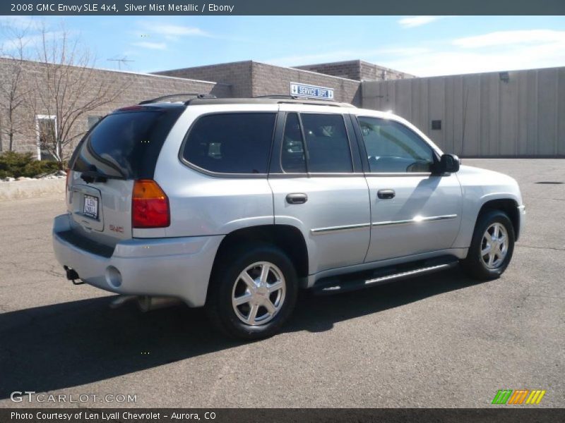 Silver Mist Metallic / Ebony 2008 GMC Envoy SLE 4x4