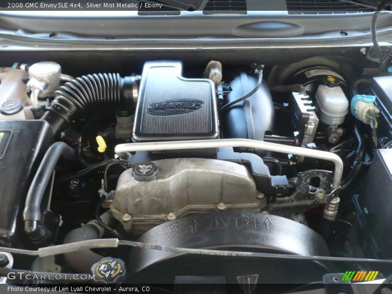 Silver Mist Metallic / Ebony 2008 GMC Envoy SLE 4x4
