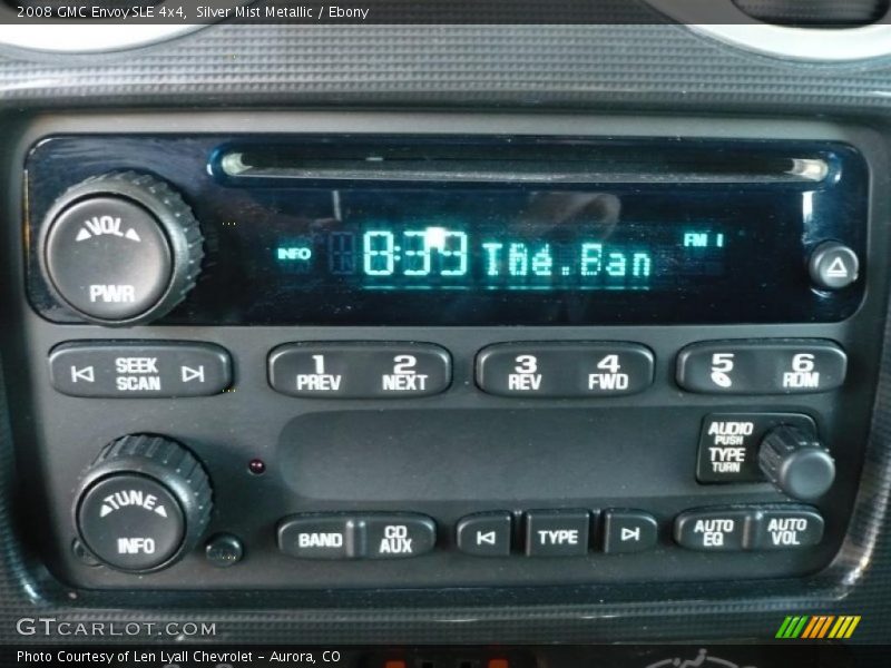 Silver Mist Metallic / Ebony 2008 GMC Envoy SLE 4x4