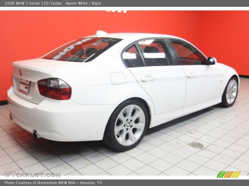 Alpine White / Black 2008 BMW 3 Series 335i Sedan
