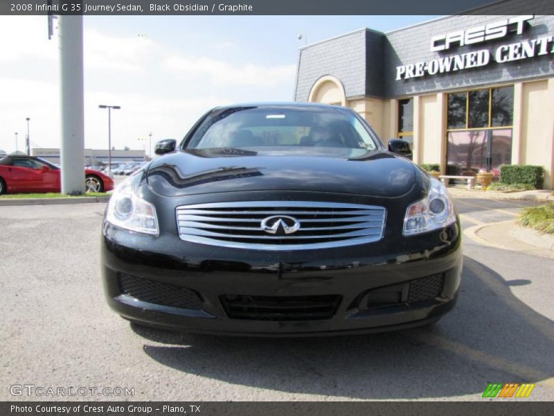 Black Obsidian / Graphite 2008 Infiniti G 35 Journey Sedan