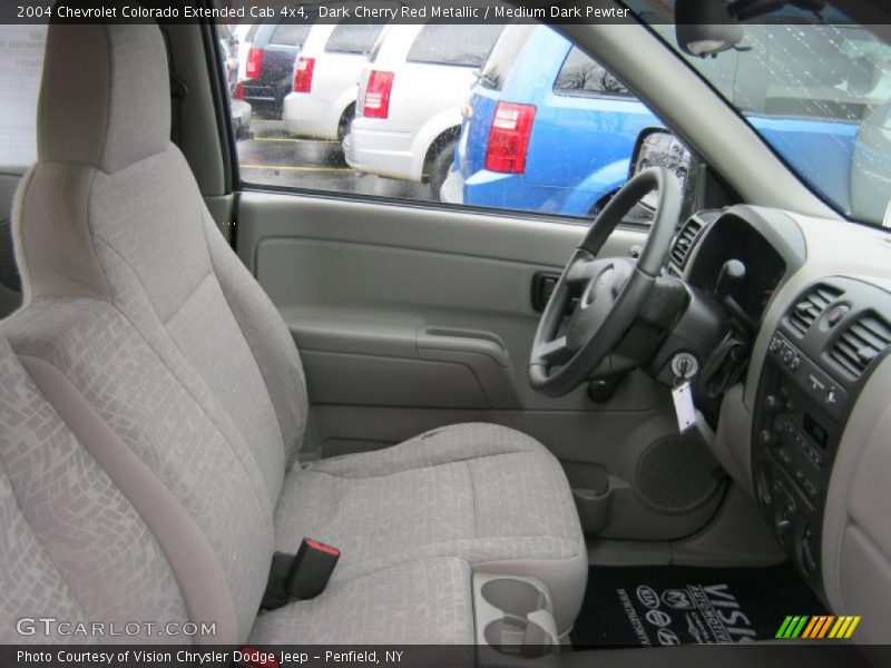  2004 Colorado Extended Cab 4x4 Medium Dark Pewter Interior
