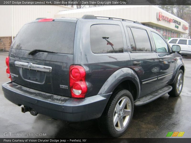 Steel Blue Metallic / Dark Slate Gray/Light Slate Gray 2007 Dodge Durango Limited 4x4