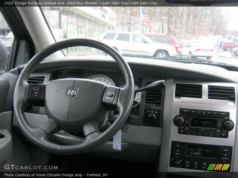 Steel Blue Metallic / Dark Slate Gray/Light Slate Gray 2007 Dodge Durango Limited 4x4