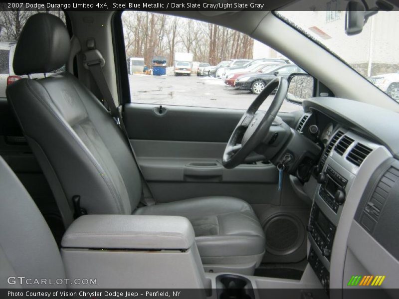 Steel Blue Metallic / Dark Slate Gray/Light Slate Gray 2007 Dodge Durango Limited 4x4