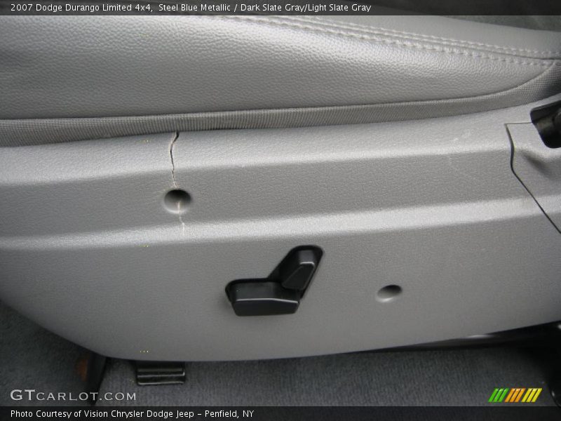 Steel Blue Metallic / Dark Slate Gray/Light Slate Gray 2007 Dodge Durango Limited 4x4