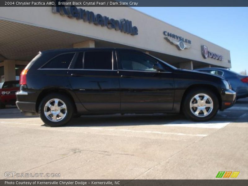 Brilliant Black Crystal Pearl / Dark Slate Gray 2004 Chrysler Pacifica AWD