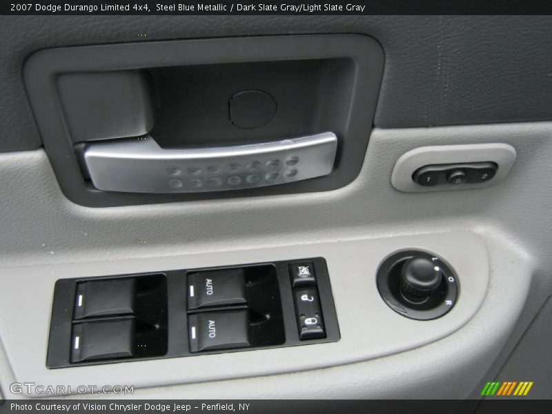 Steel Blue Metallic / Dark Slate Gray/Light Slate Gray 2007 Dodge Durango Limited 4x4