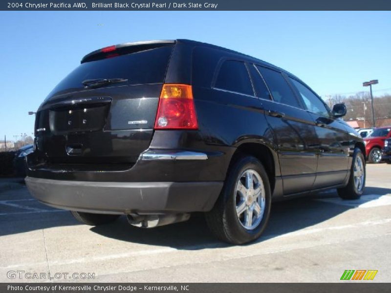 Brilliant Black Crystal Pearl / Dark Slate Gray 2004 Chrysler Pacifica AWD