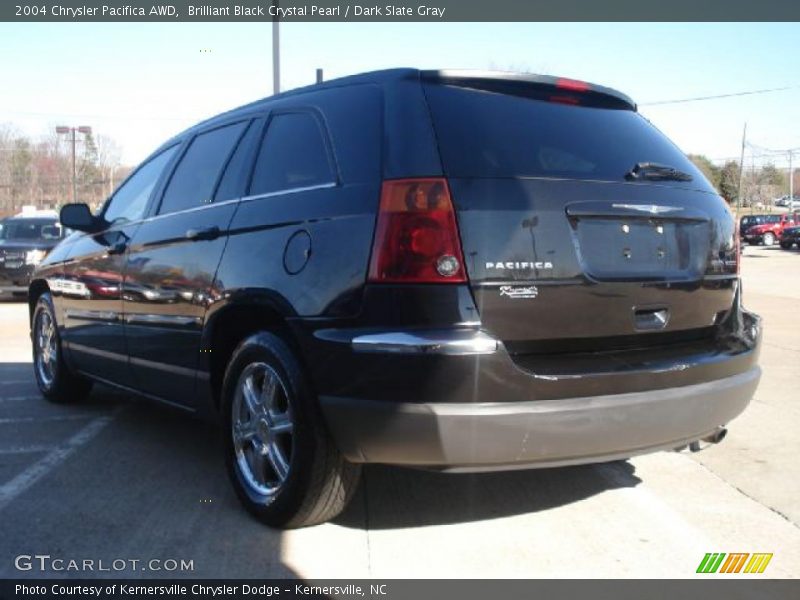 Brilliant Black Crystal Pearl / Dark Slate Gray 2004 Chrysler Pacifica AWD