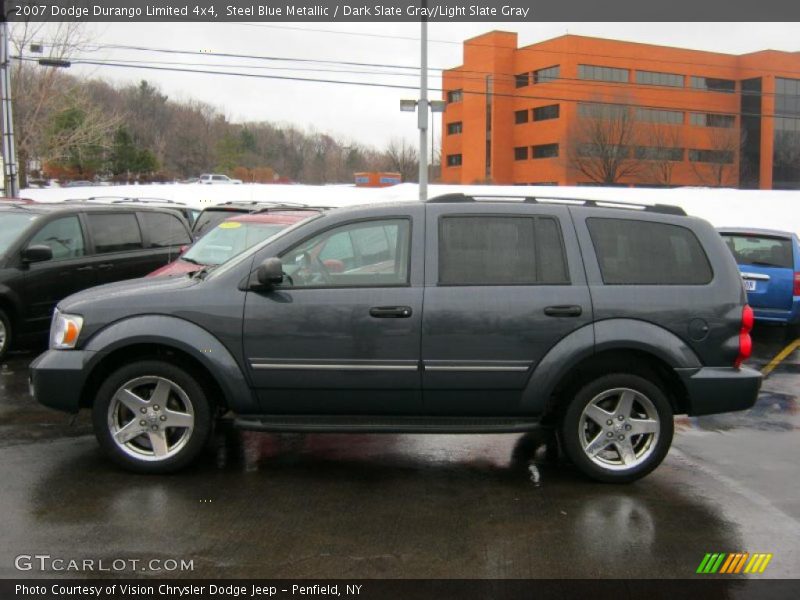 Steel Blue Metallic / Dark Slate Gray/Light Slate Gray 2007 Dodge Durango Limited 4x4