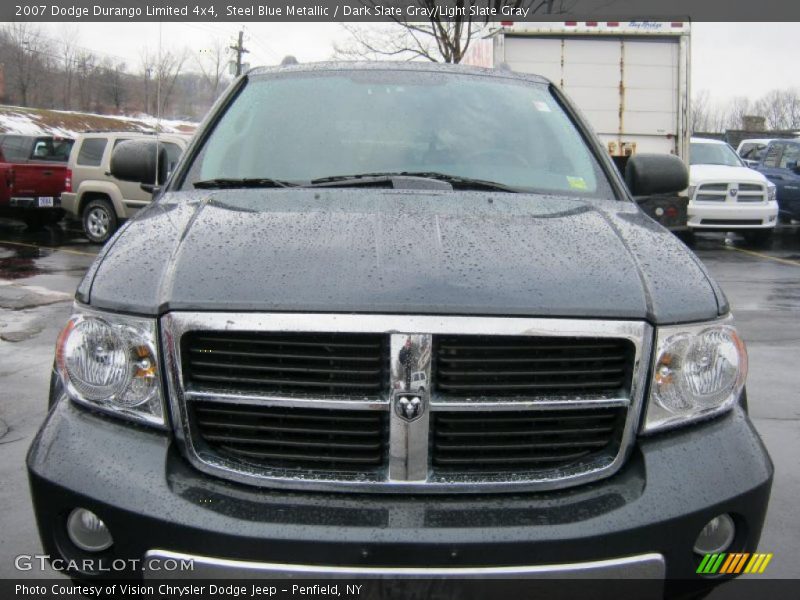 Steel Blue Metallic / Dark Slate Gray/Light Slate Gray 2007 Dodge Durango Limited 4x4