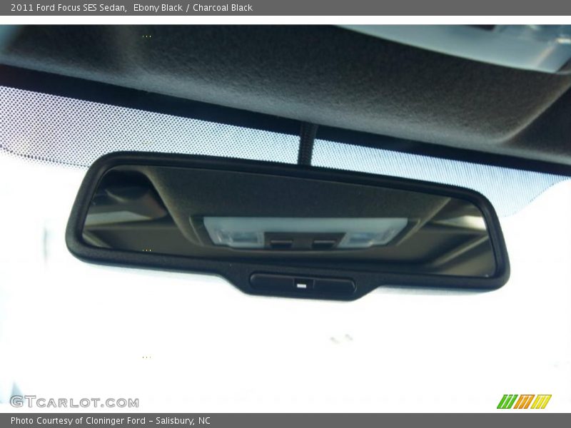 Ebony Black / Charcoal Black 2011 Ford Focus SES Sedan