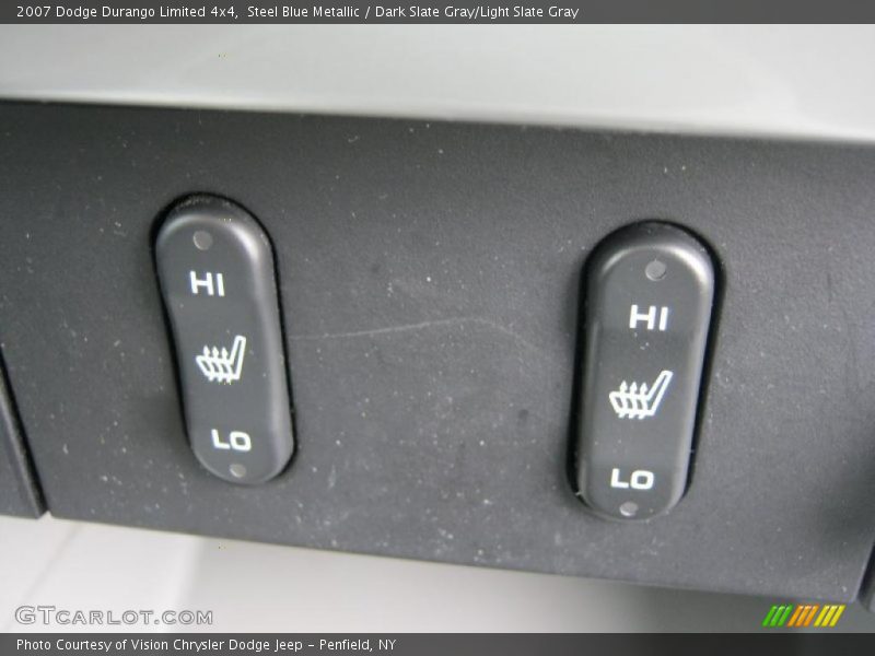 Steel Blue Metallic / Dark Slate Gray/Light Slate Gray 2007 Dodge Durango Limited 4x4
