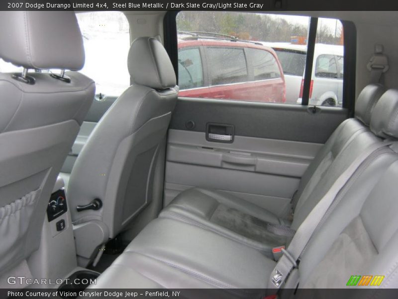 Steel Blue Metallic / Dark Slate Gray/Light Slate Gray 2007 Dodge Durango Limited 4x4