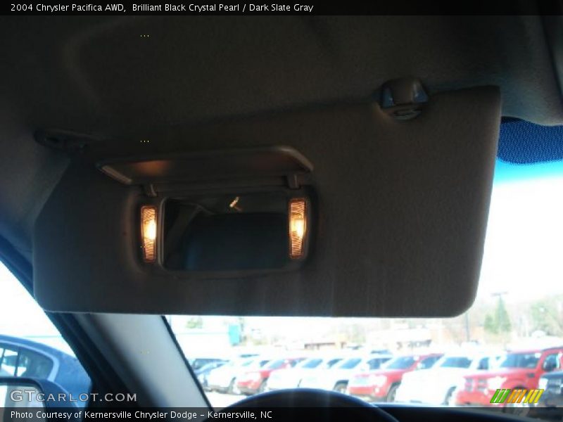 Brilliant Black Crystal Pearl / Dark Slate Gray 2004 Chrysler Pacifica AWD