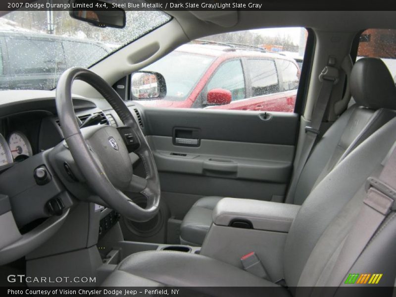 Steel Blue Metallic / Dark Slate Gray/Light Slate Gray 2007 Dodge Durango Limited 4x4
