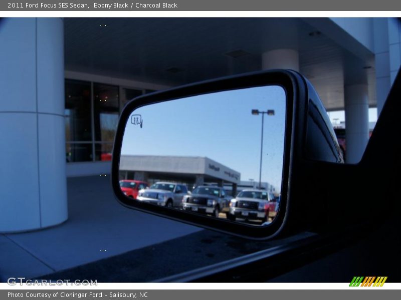 Ebony Black / Charcoal Black 2011 Ford Focus SES Sedan