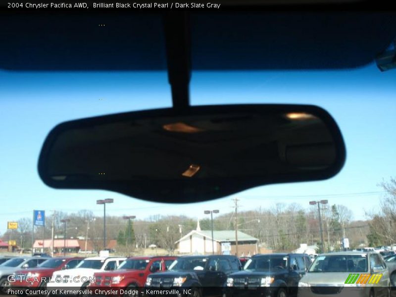 Brilliant Black Crystal Pearl / Dark Slate Gray 2004 Chrysler Pacifica AWD