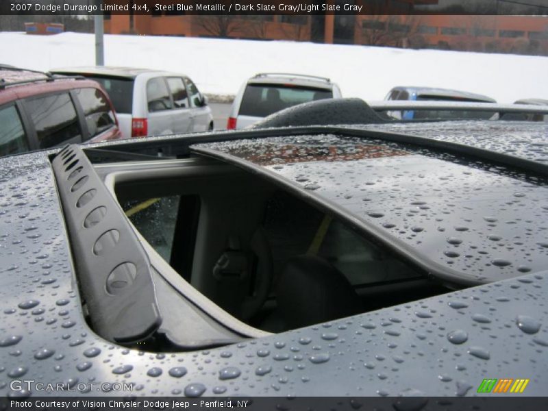 Steel Blue Metallic / Dark Slate Gray/Light Slate Gray 2007 Dodge Durango Limited 4x4