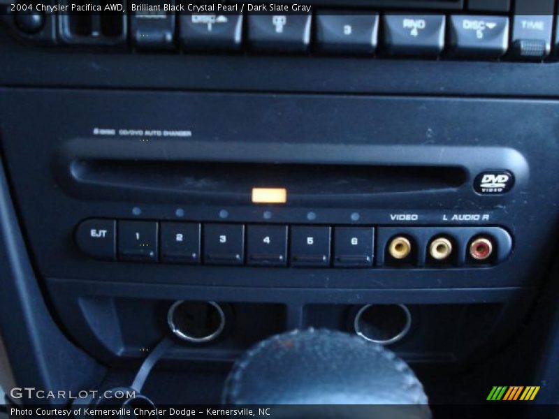 Brilliant Black Crystal Pearl / Dark Slate Gray 2004 Chrysler Pacifica AWD