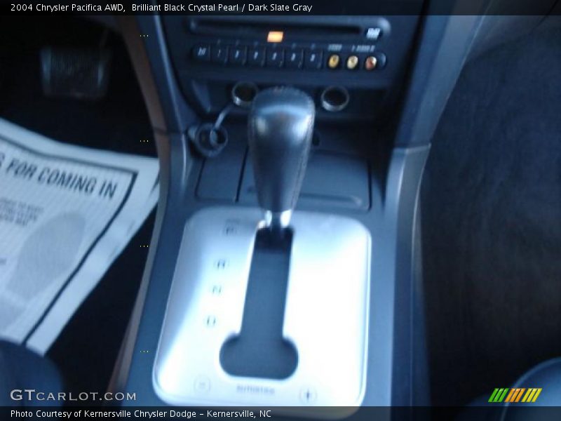 Brilliant Black Crystal Pearl / Dark Slate Gray 2004 Chrysler Pacifica AWD