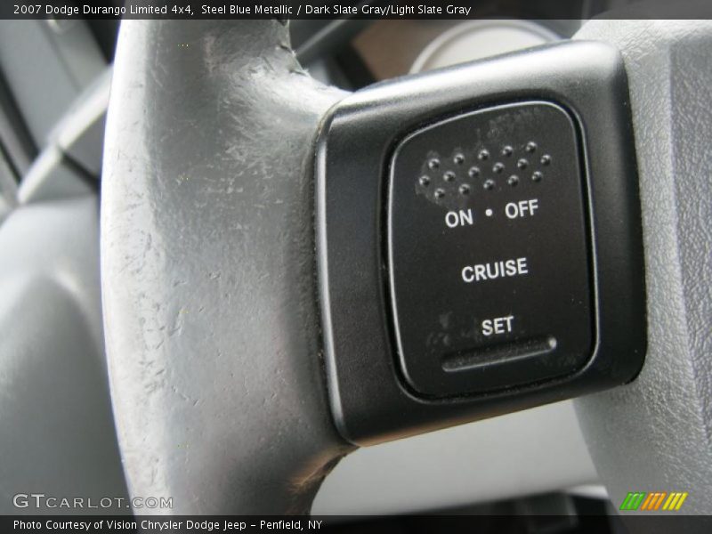 Steel Blue Metallic / Dark Slate Gray/Light Slate Gray 2007 Dodge Durango Limited 4x4
