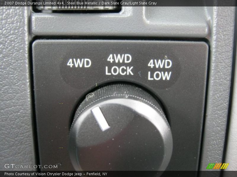 Steel Blue Metallic / Dark Slate Gray/Light Slate Gray 2007 Dodge Durango Limited 4x4