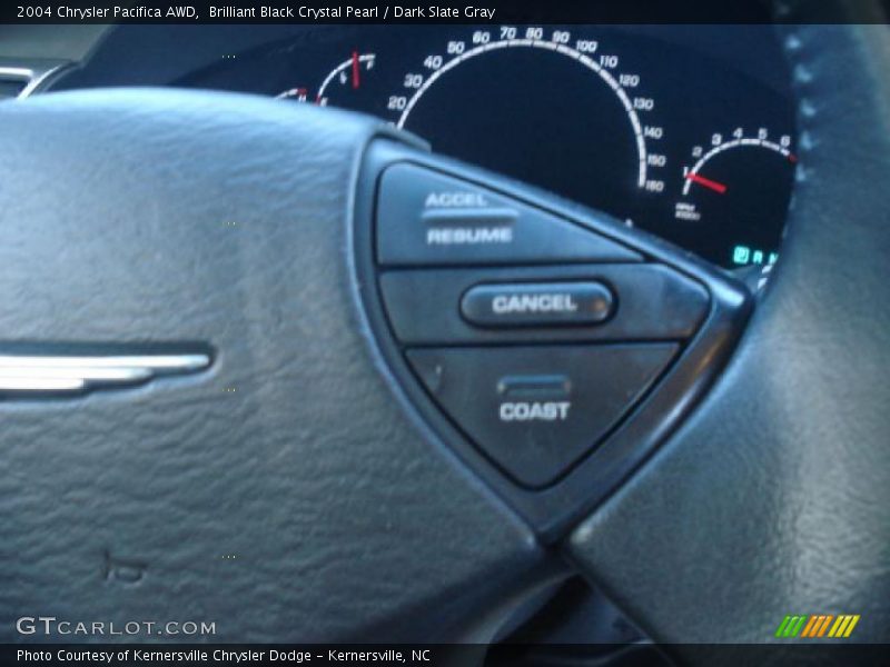 Brilliant Black Crystal Pearl / Dark Slate Gray 2004 Chrysler Pacifica AWD