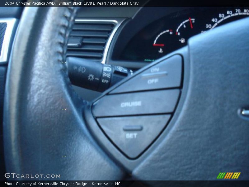 Brilliant Black Crystal Pearl / Dark Slate Gray 2004 Chrysler Pacifica AWD