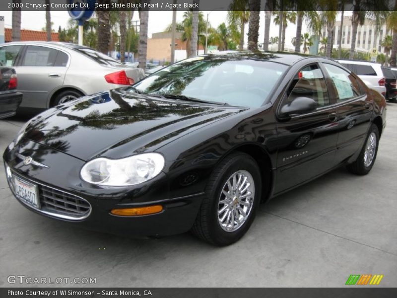 Deep Slate Black Pearl / Agate Black 2000 Chrysler Concorde LXi