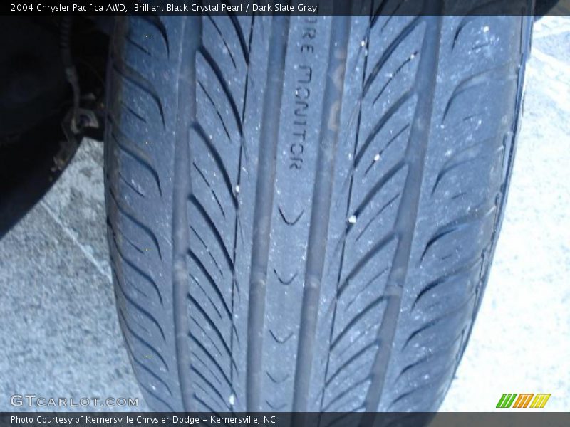 Brilliant Black Crystal Pearl / Dark Slate Gray 2004 Chrysler Pacifica AWD