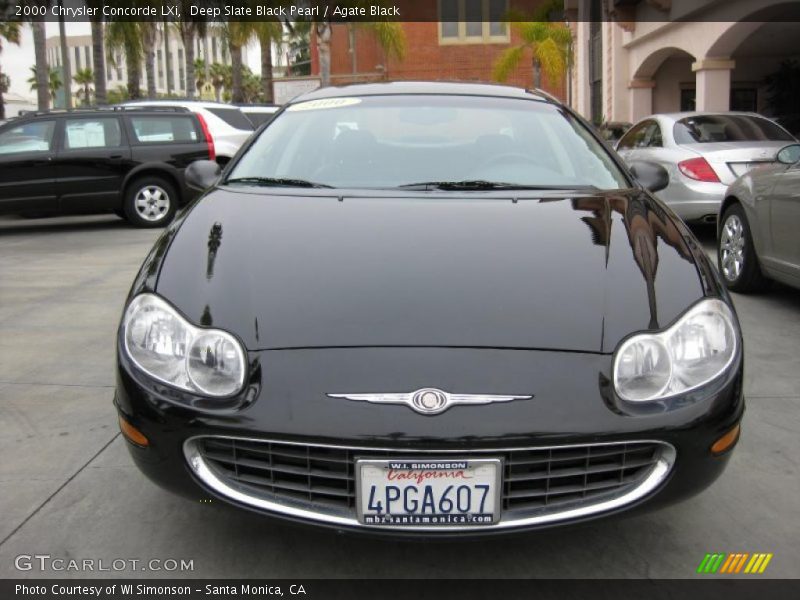 Deep Slate Black Pearl / Agate Black 2000 Chrysler Concorde LXi