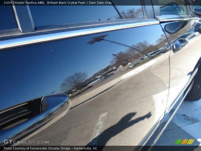 Brilliant Black Crystal Pearl / Dark Slate Gray 2004 Chrysler Pacifica AWD