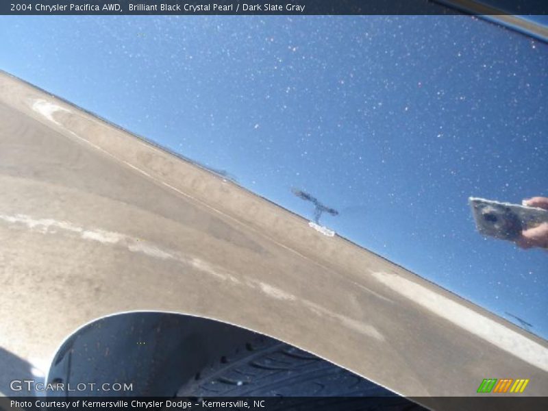 Brilliant Black Crystal Pearl / Dark Slate Gray 2004 Chrysler Pacifica AWD
