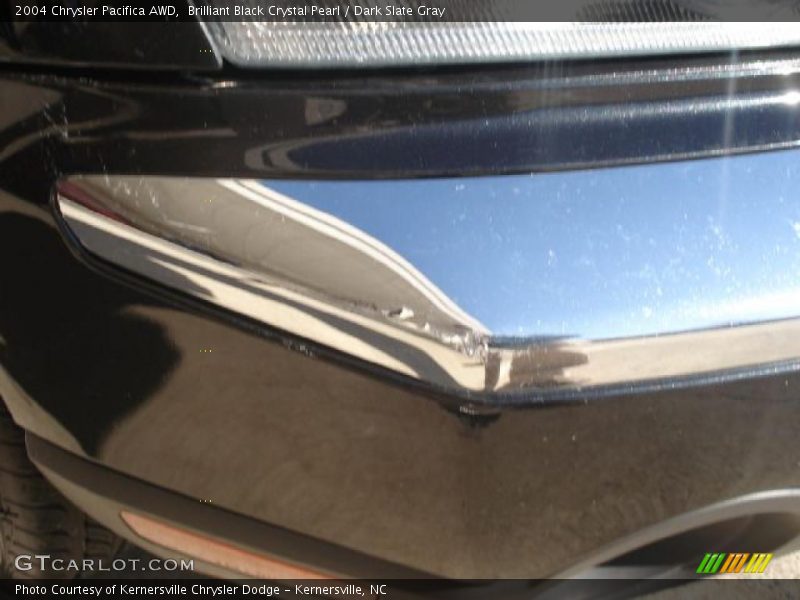 Brilliant Black Crystal Pearl / Dark Slate Gray 2004 Chrysler Pacifica AWD