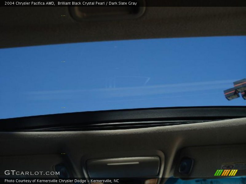 Brilliant Black Crystal Pearl / Dark Slate Gray 2004 Chrysler Pacifica AWD