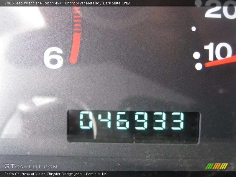 Bright Silver Metallic / Dark Slate Gray 2006 Jeep Wrangler Rubicon 4x4