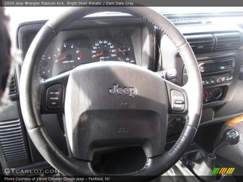 Bright Silver Metallic / Dark Slate Gray 2006 Jeep Wrangler Rubicon 4x4