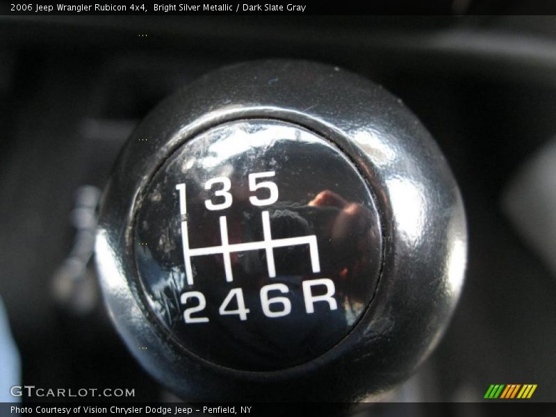 Bright Silver Metallic / Dark Slate Gray 2006 Jeep Wrangler Rubicon 4x4