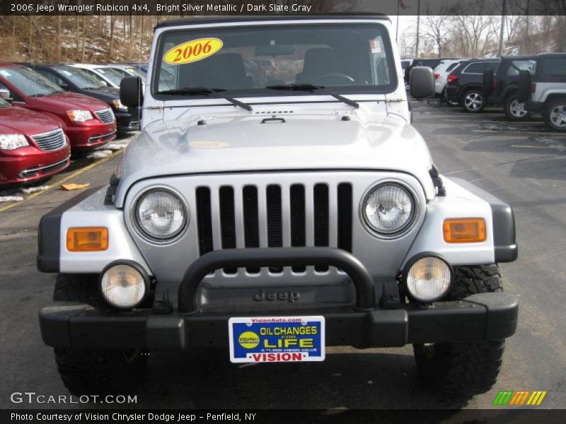 Bright Silver Metallic / Dark Slate Gray 2006 Jeep Wrangler Rubicon 4x4