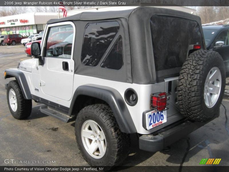 Bright Silver Metallic / Dark Slate Gray 2006 Jeep Wrangler Rubicon 4x4