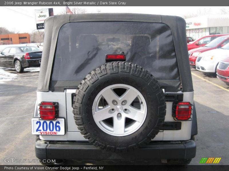 Bright Silver Metallic / Dark Slate Gray 2006 Jeep Wrangler Rubicon 4x4