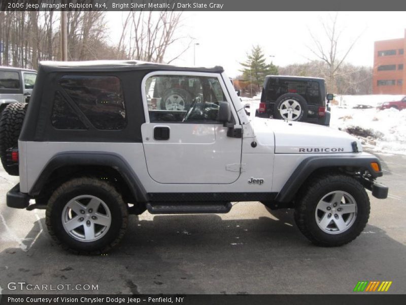 Bright Silver Metallic / Dark Slate Gray 2006 Jeep Wrangler Rubicon 4x4