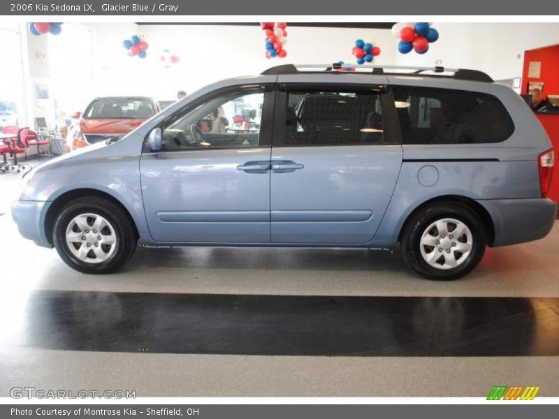 Glacier Blue / Gray 2006 Kia Sedona LX