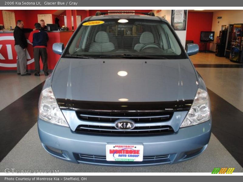 Glacier Blue / Gray 2006 Kia Sedona LX