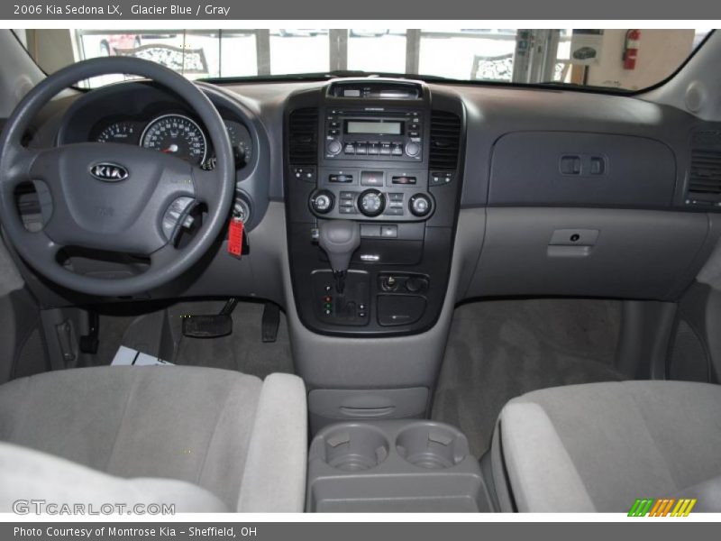 Glacier Blue / Gray 2006 Kia Sedona LX