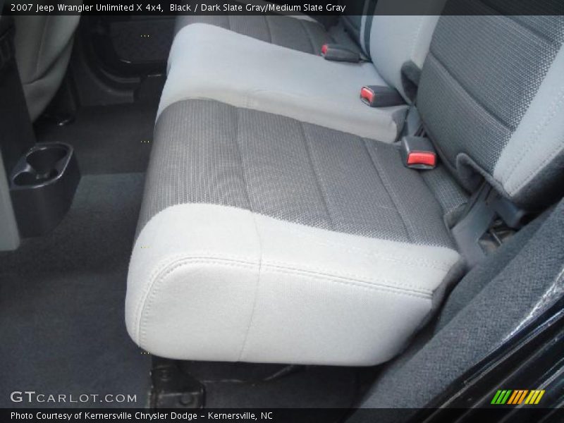 Black / Dark Slate Gray/Medium Slate Gray 2007 Jeep Wrangler Unlimited X 4x4