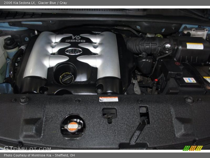 Glacier Blue / Gray 2006 Kia Sedona LX