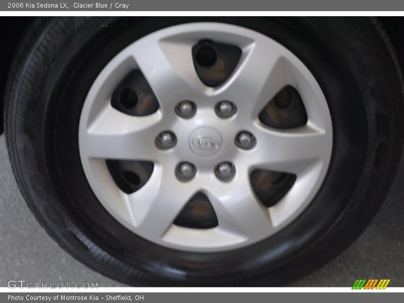 Glacier Blue / Gray 2006 Kia Sedona LX